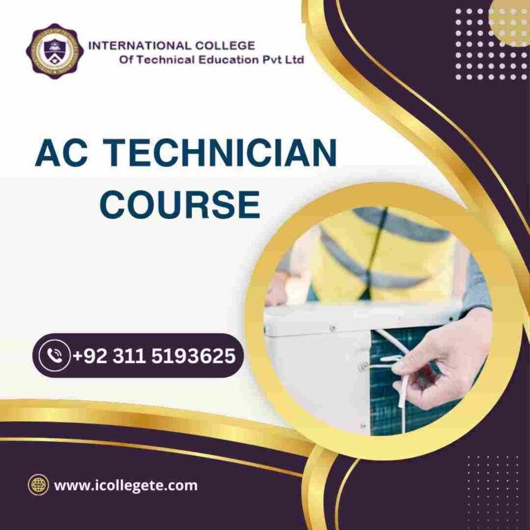 Ac technician course Rawalpindi Islamabad Pakistan