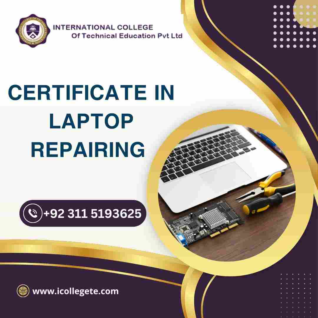 Certificate in Laptop Repairing
