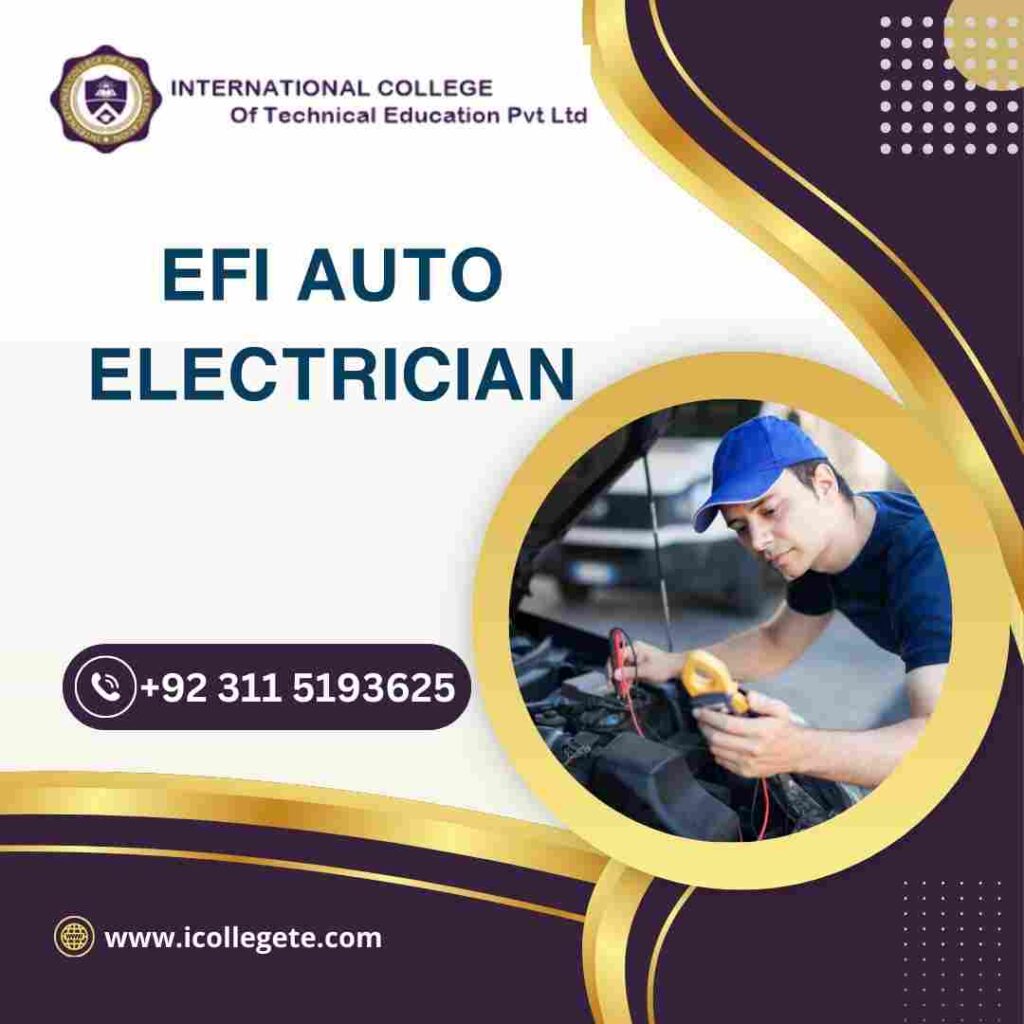 EFI auto electrician Rawalpindi International College of Technical