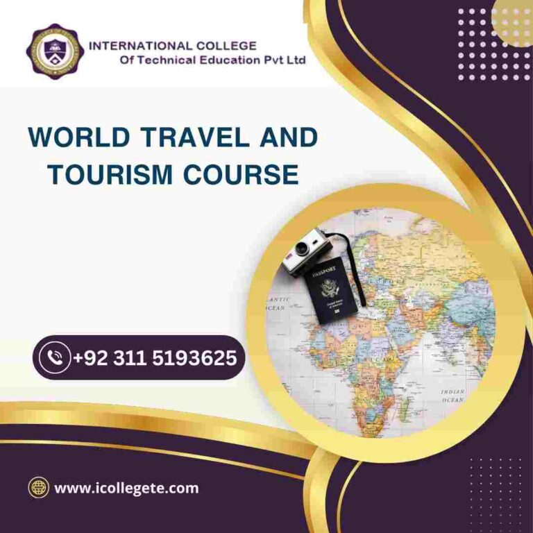 World Travel and Tourism course in Islamabad