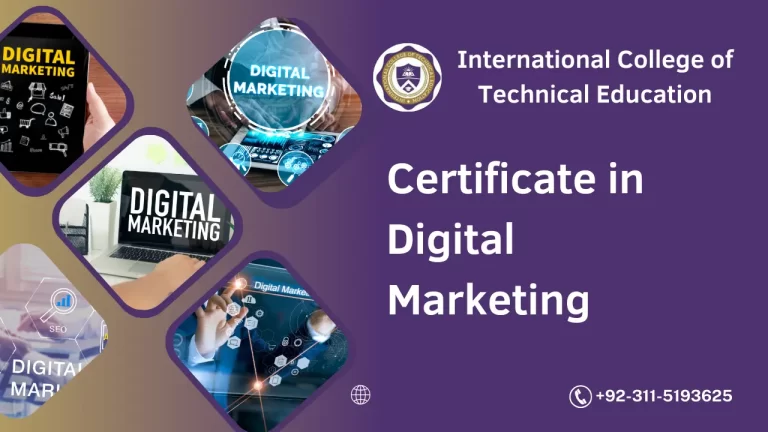 Certificate in Digital Marketing