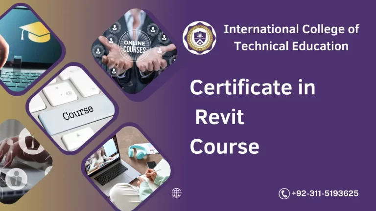 Certificate in  Revit Course