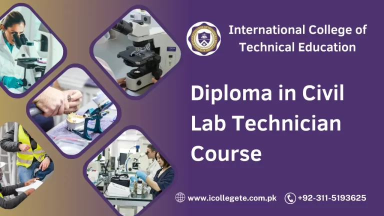 Diploma in Civil Lab Technician Course in Kashmir