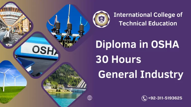 Diploma in OSHA 30 Hours General Industry