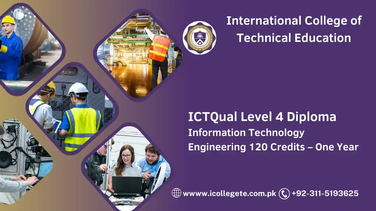 ICTQual Level 4 Diploma in Information Technology Engineering 120 Credits – One Year