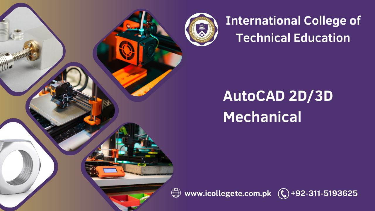 Autocad Mechanical course in Rawalpindi