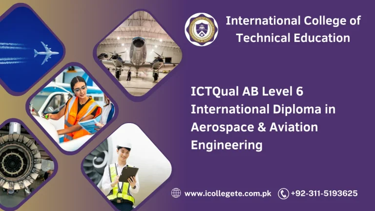 ICTQual AB Level 6 International Diploma in Aerospace & Aviation Engineering