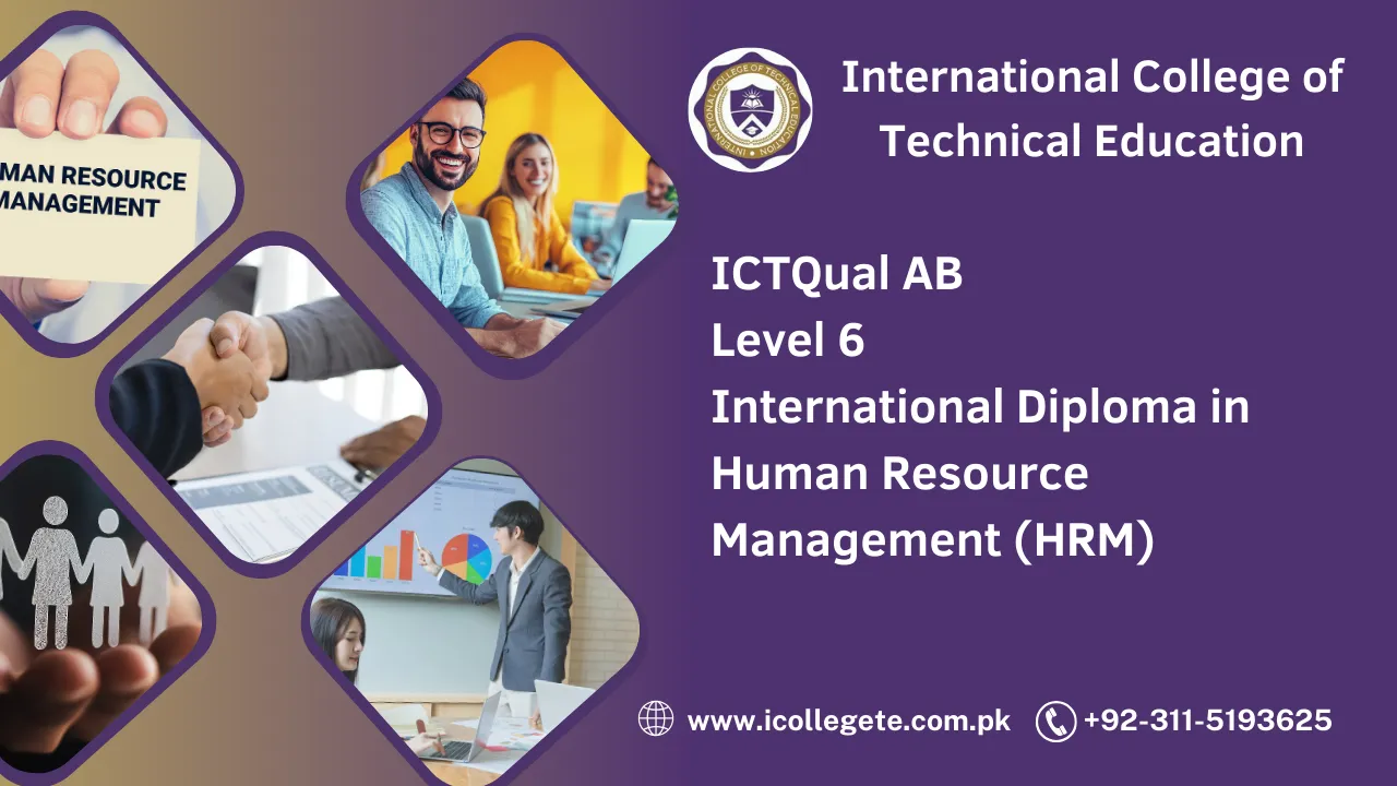 ICTQual AB Level 6 International Diploma in Human Resource Management (HRM)