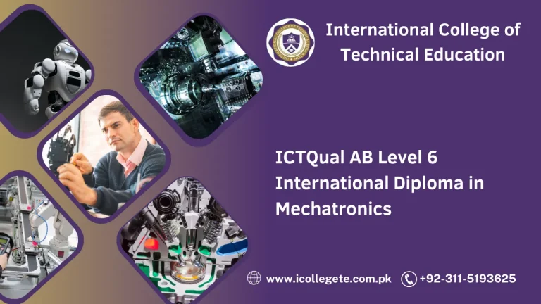 ICTQual AB Level 6 International Diploma in Mechatronics