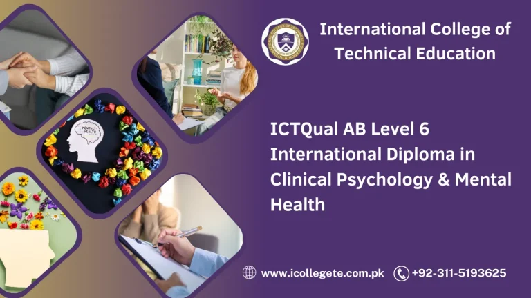 ICTQual AB Level 6 International Diploma in Clinical Psychology & Mental Health