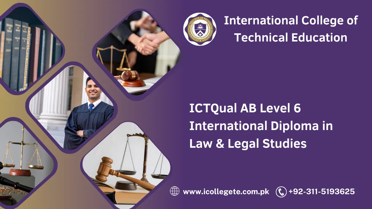 ICTQual AB Level 6 International Diploma in Law & Legal Studies