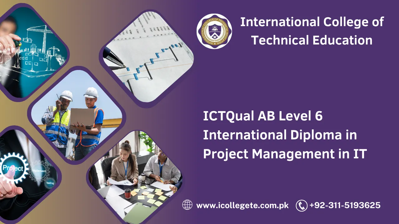 ICTQual AB Level 6 International Diploma in Project Management in IT