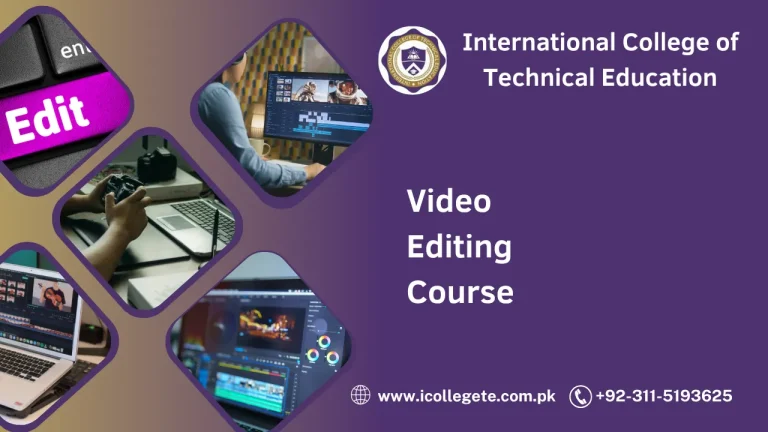 Video Editing Course in Rawalpindi