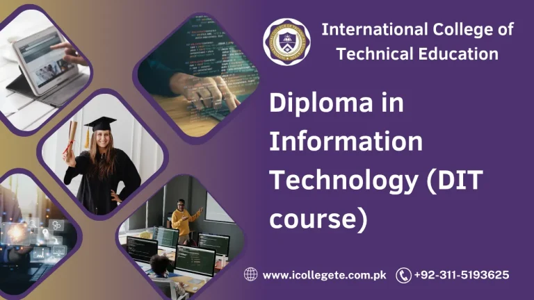 Diploma in Information Technology (DIT Course) in Peshawar