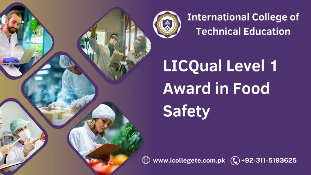 LICQual Level 1 Award in Food Safety