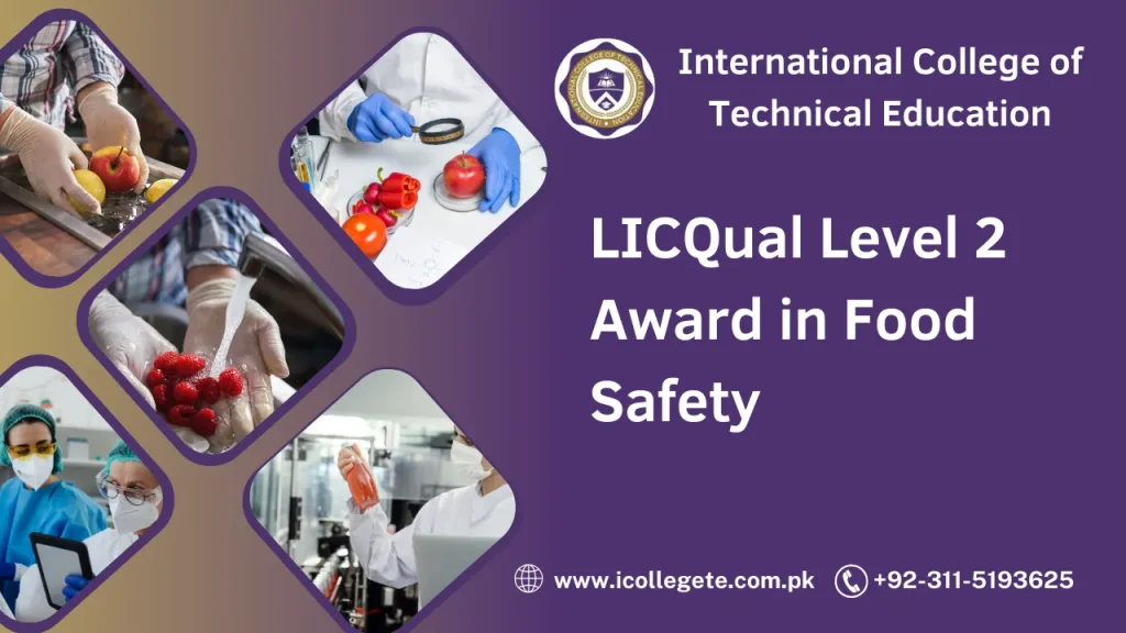 LICQual Level 2 Award in Food Safety
