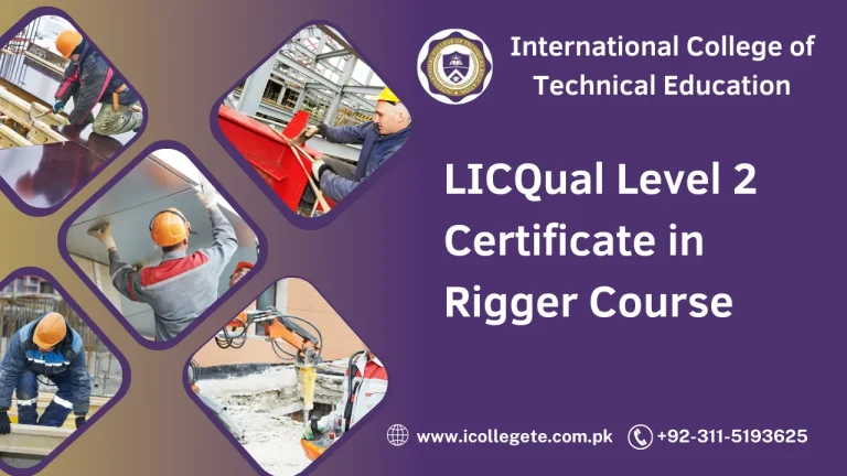 LICQual Level 2 Certificate in Rigger Course in Peshawar
