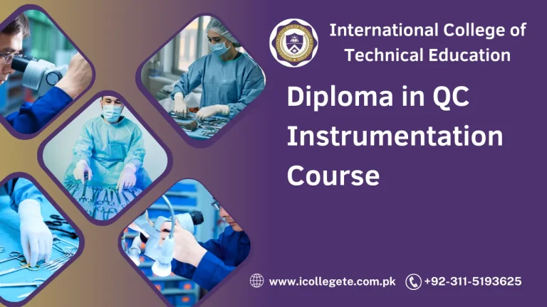 Diploma in QC Instrumentation Course in Peshawar