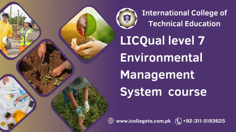 LICQual level 7 Environmental Management System course in Peshawar